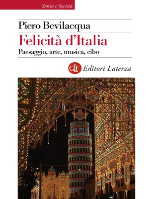 cover image of Felicità d'Italia